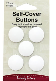Self-Cover Buttons 22MM