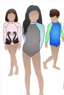 SUMMER SWIMSUIT AND TOP MULTI-SIZE