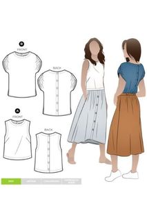 BONNIE WOVEN TOPS 