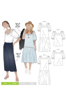 CLEMENTINE WOVEN TOP AND DRESS