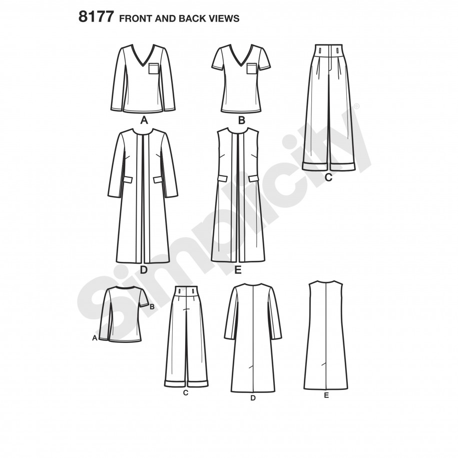 8177 - Sewing- Patterns- NZ - dresses, childrens, babies, toddlers ...